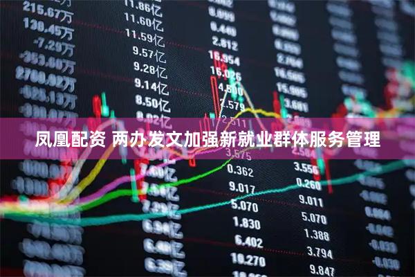 凤凰配资 两办发文加强新就业群体服务管理